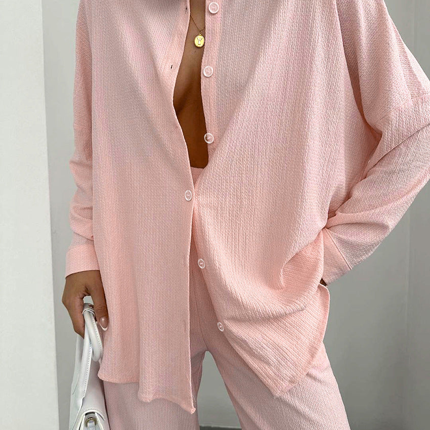 Knitted Casual Pajamas Lingerie