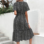 Slim Fit Printed Dress