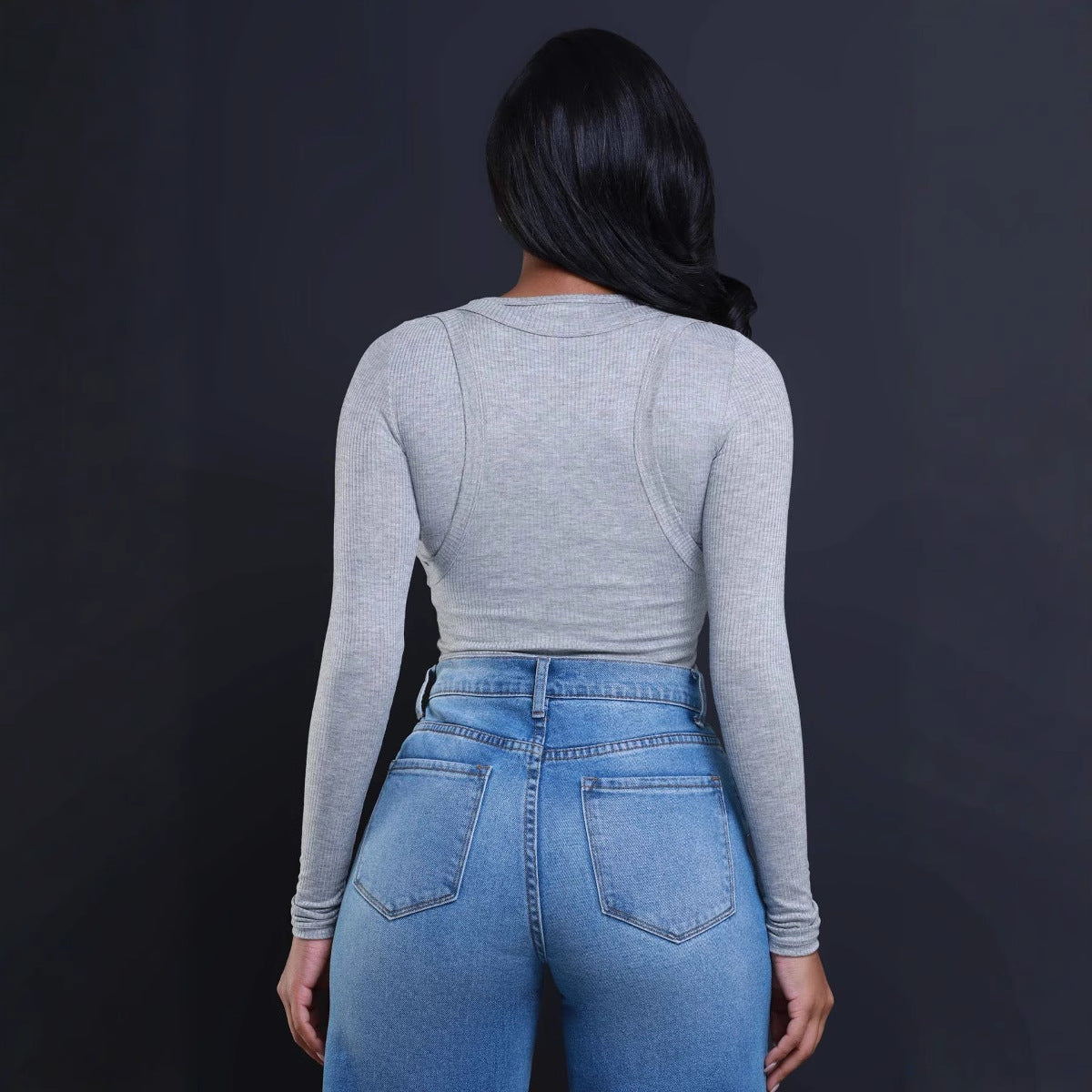 Women High Waist Loose Straight Leg Wide Leg Pants