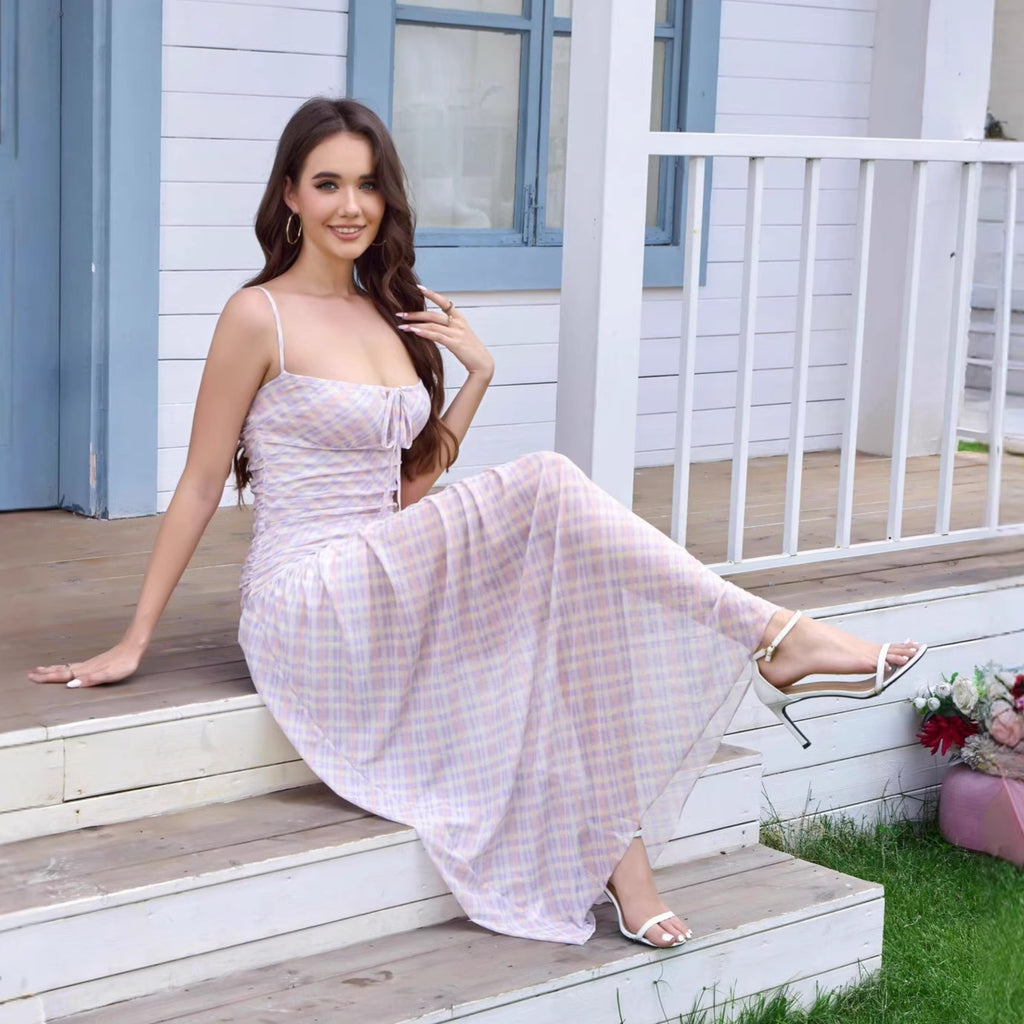 Women's Backless Summer Dress