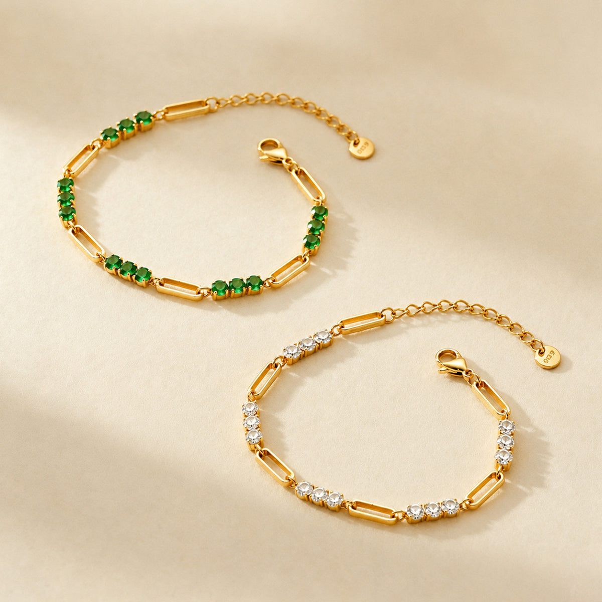Women's Zircon Stainless Steel Bracelet