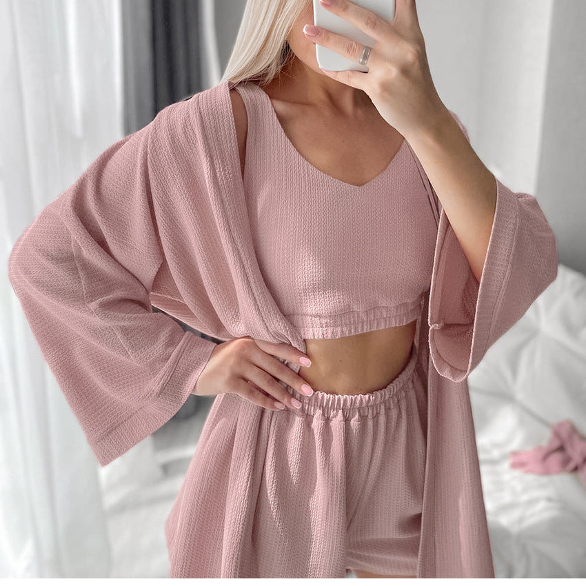 Autumn Pink Pajamas Lingerie