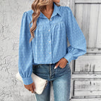 Women's Long-Sleeve V-Neck Shirt