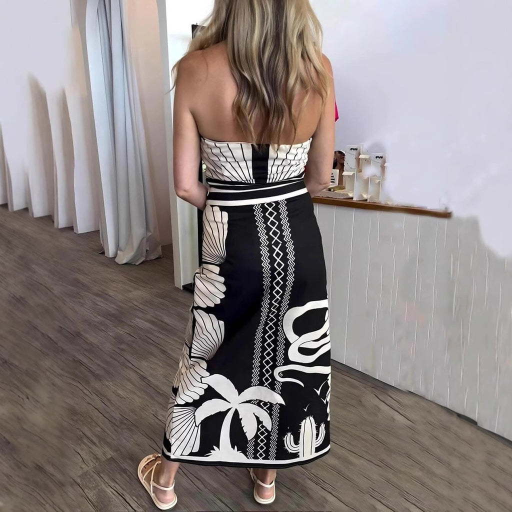 Women's Backless Summer Dress