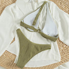 Split One-piece Swimwear