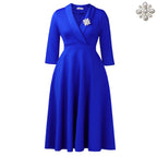 Sapphire Blue Brooch