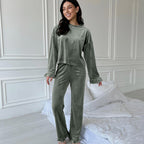 Autumn Knitted Pajamas Lingerie