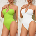Plaid Special One-piece Swimwear