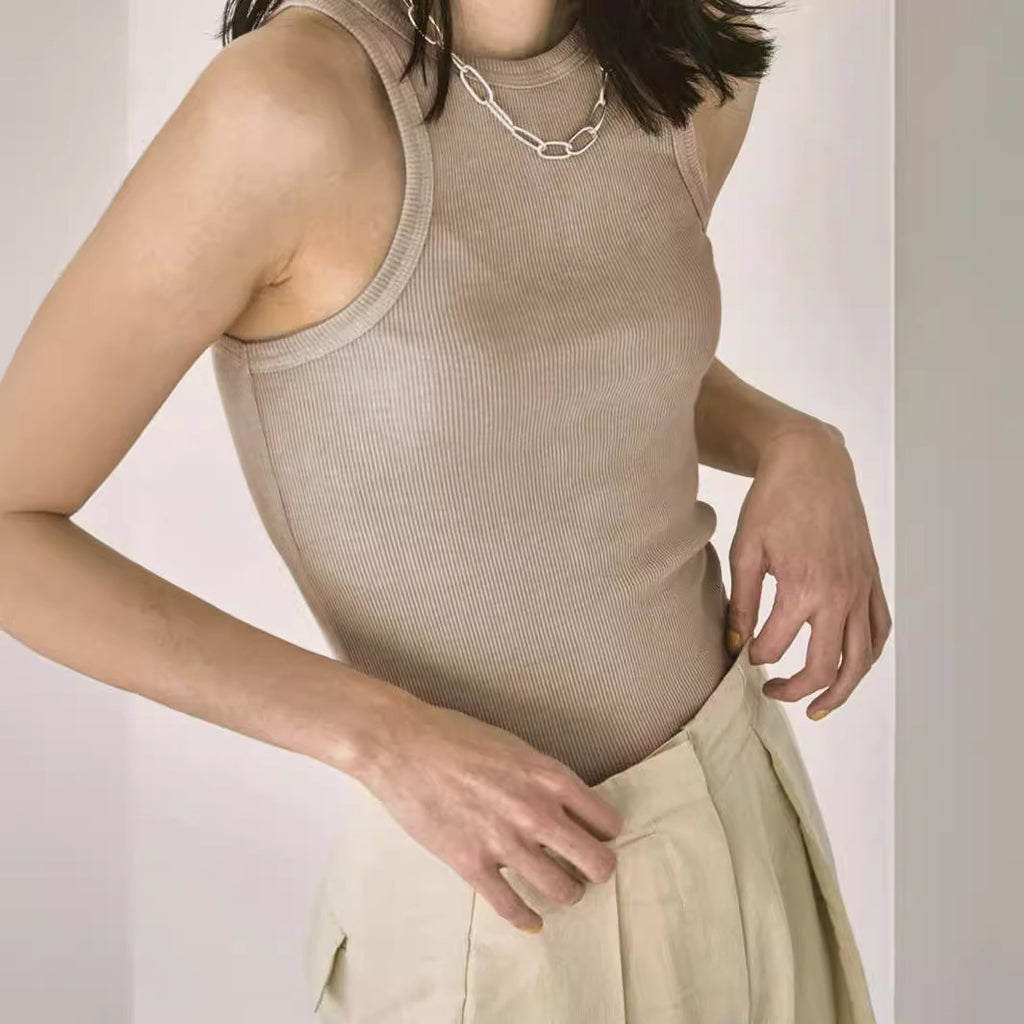 Women's Trendy Slim Fit Slimming Solid Color Inner Wear Elastic Base