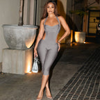 Women's Backless Fitted Jumpsuit