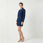 Business Office Convenient Women Denim Skirt Sets