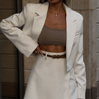 Blazer & Skirt Office Set