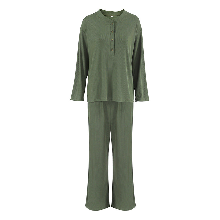 Autumn Knitted Pajamas Lingerie