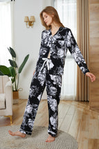 Long Sleeved Pajamas Lingerie