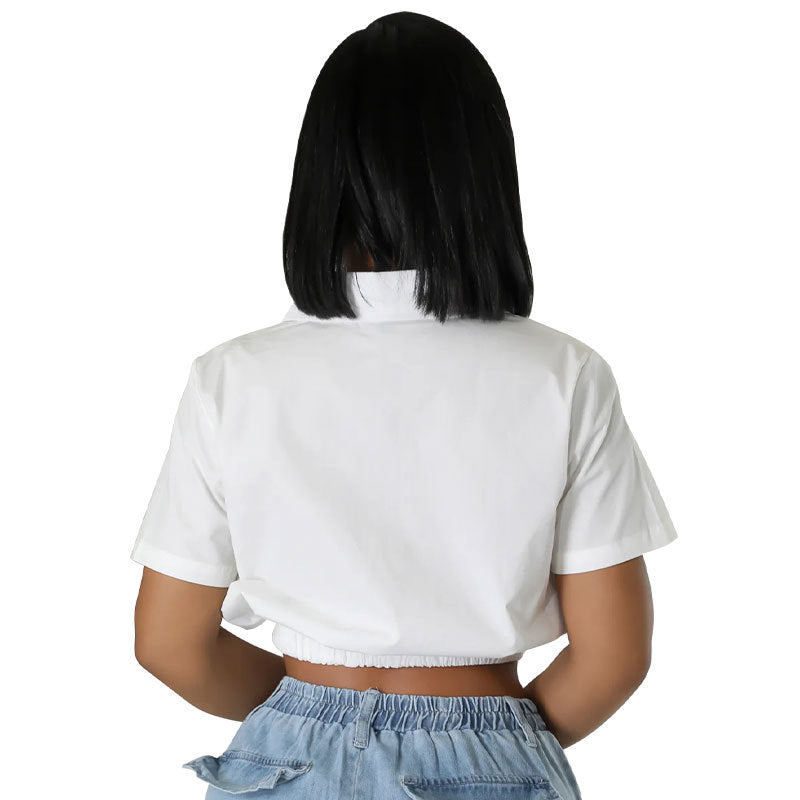 Women's Shirt Spring Short Summer Casual Design Short Sleeve Women Clothing