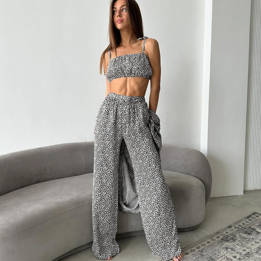 Leopard Pajamas Lingerie
