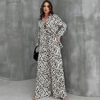 Leopard Print Pajamas Lingerie