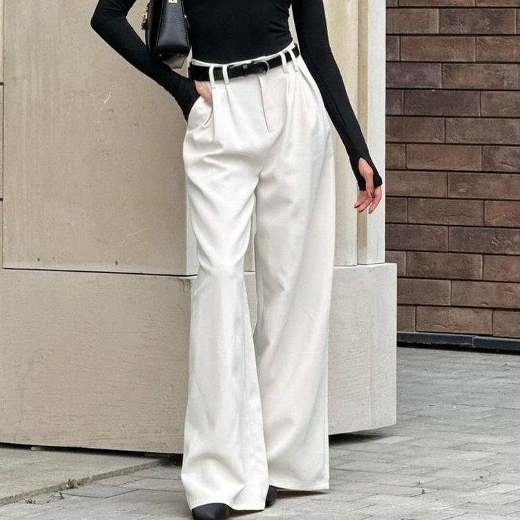 High-Waist Wide-Leg Pants