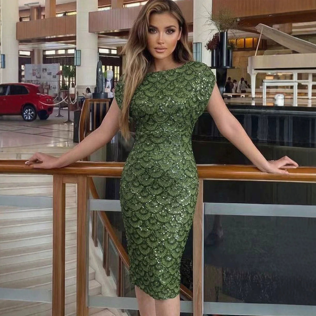 Women's Sequin Evening Dress