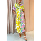 Women's Lace-Up Pocket Dress