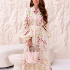 Lace-Up Elegant Tassel Dress