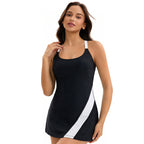 Split Two One-piece Swimwear
