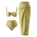 Split Three Bikini Swimwear