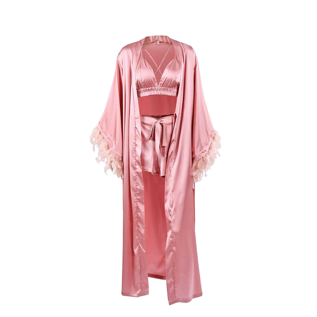 Satin Nightgown Pajamas Lingerie