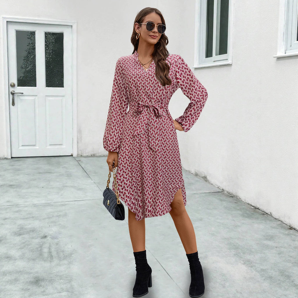 Women's Long Sleeve Winter Dress