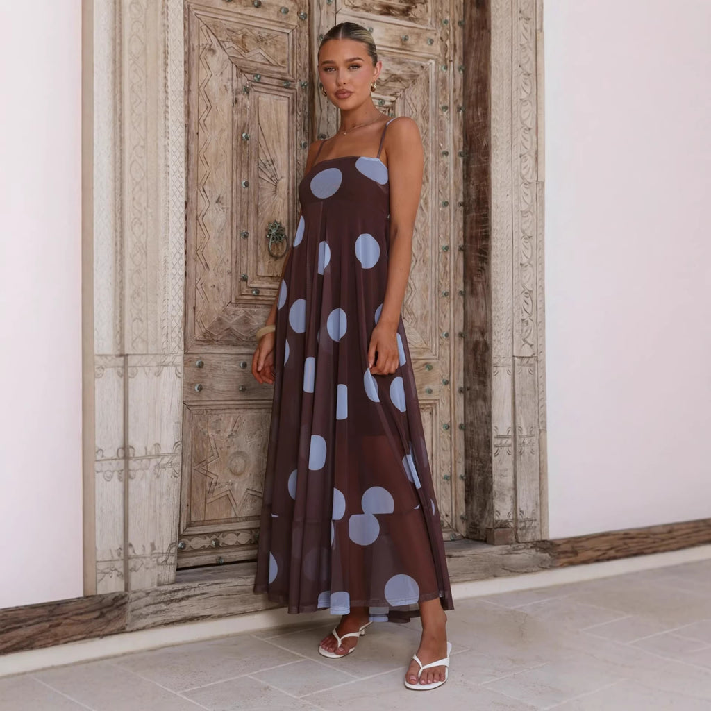 Women's Cami Polka Dot Dress