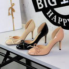 Women's Bow Stiletto Heel Pumps