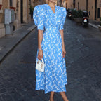 Women's Maxi Pleated Dress