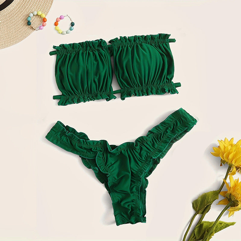 Lace One-piece Swimwear