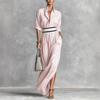 Women's Maxi Long Sleeve Dress