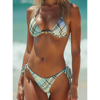 Printed Lace Bikini Swimwear