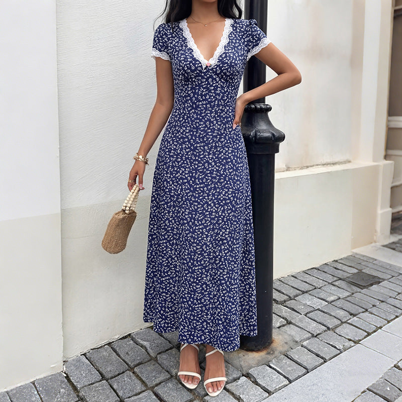 Women's Lace Floral Dress