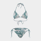Dark Green Bikini