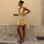 Women's Halter Sleeveless Dress