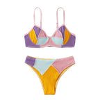 Double Shoulder Bikini Swimwear