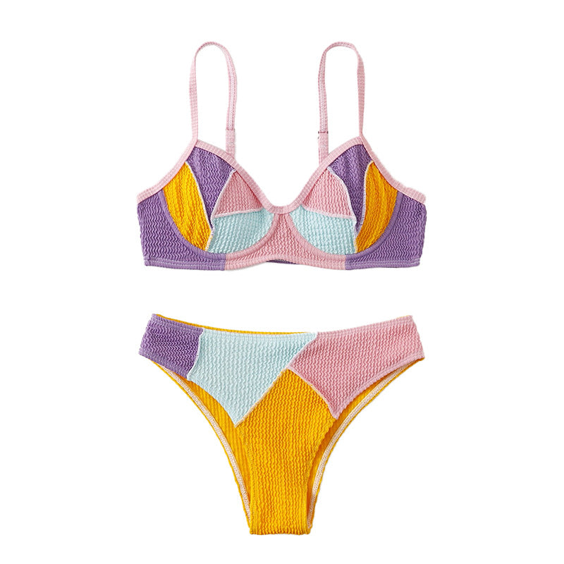 Double Shoulder Bikini Swimwear