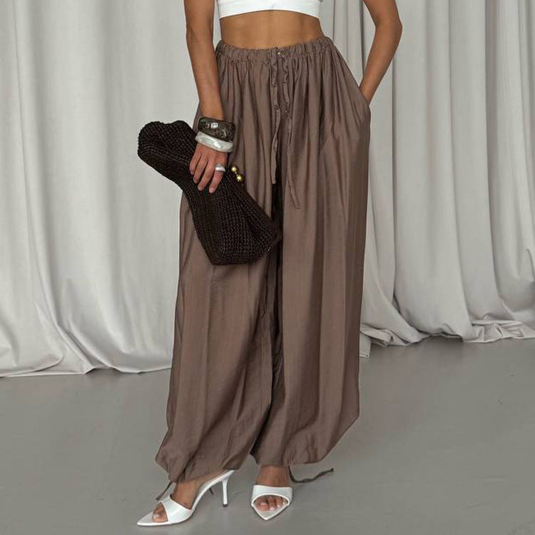 High-Waist Wide-Leg Pants