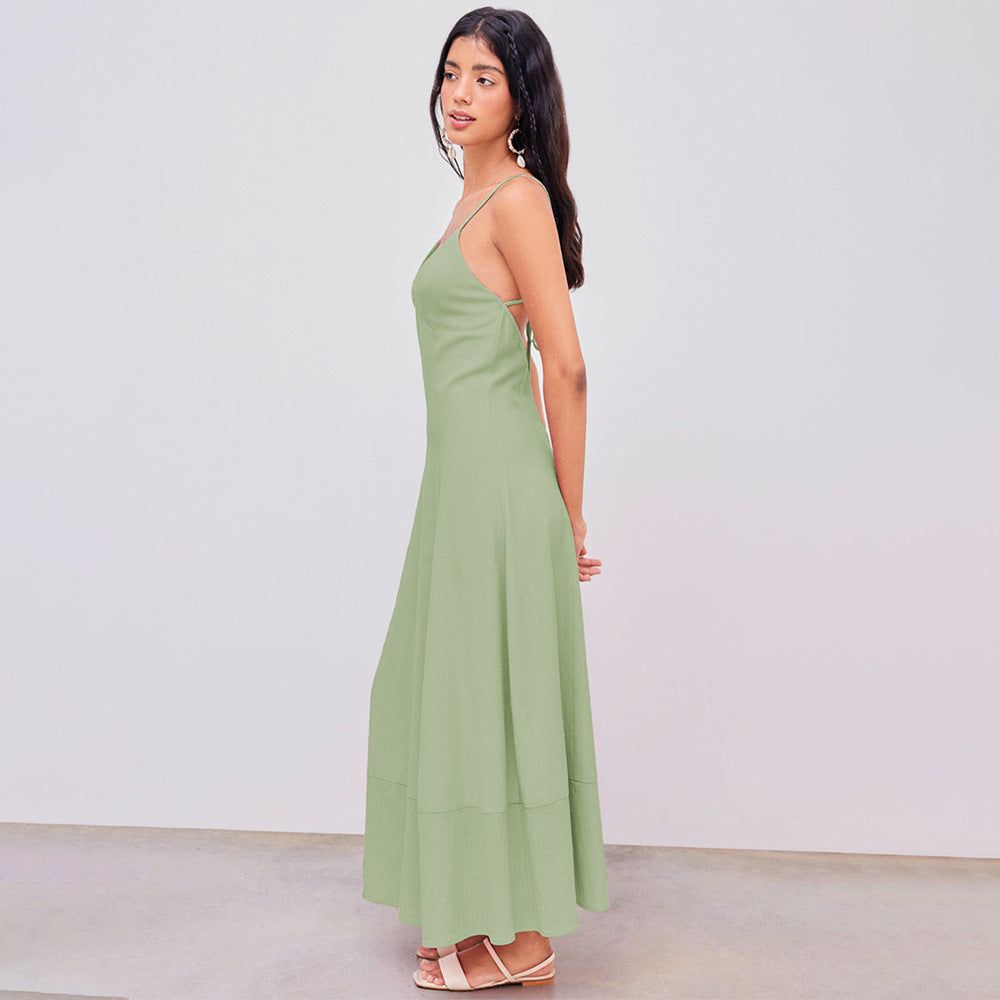 Women’s Backless A-Line Dress