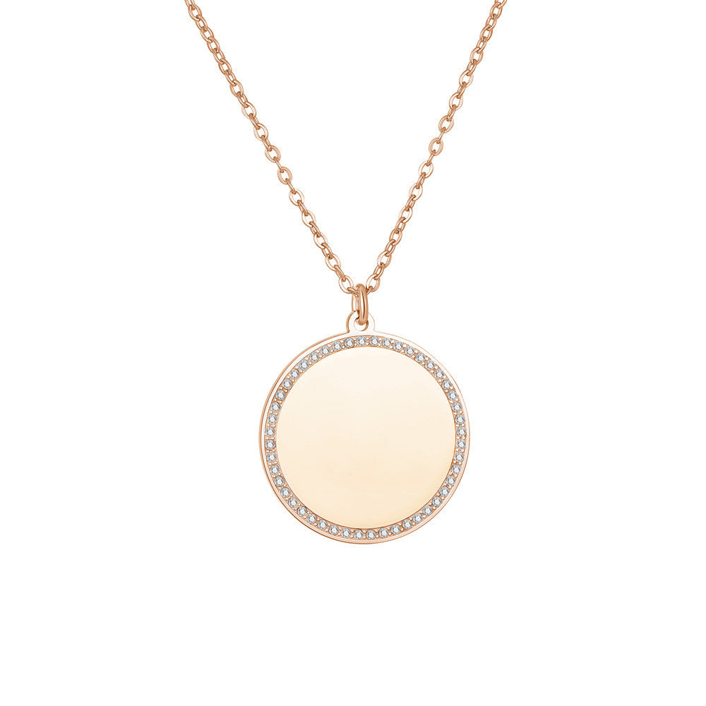 Zircon Pendant Necklace
