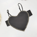 Women's Rhinestone Beaded Backless Tube Top