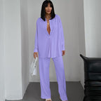 Knitted Casual Pajamas Lingerie