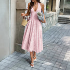 Women's Halter Maxi Dress
