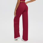 Yoga Pants High Waist Straight Pants Loose Slimming Wide Leg Pants Yoga Clothes