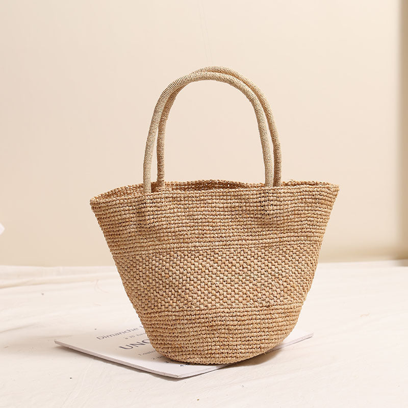 Women's Raffia Straw Tote Bag