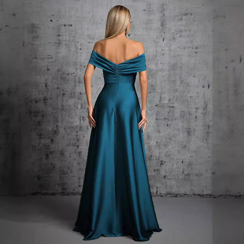 Women's Off-Shoulder Cocktail Evening Dress
