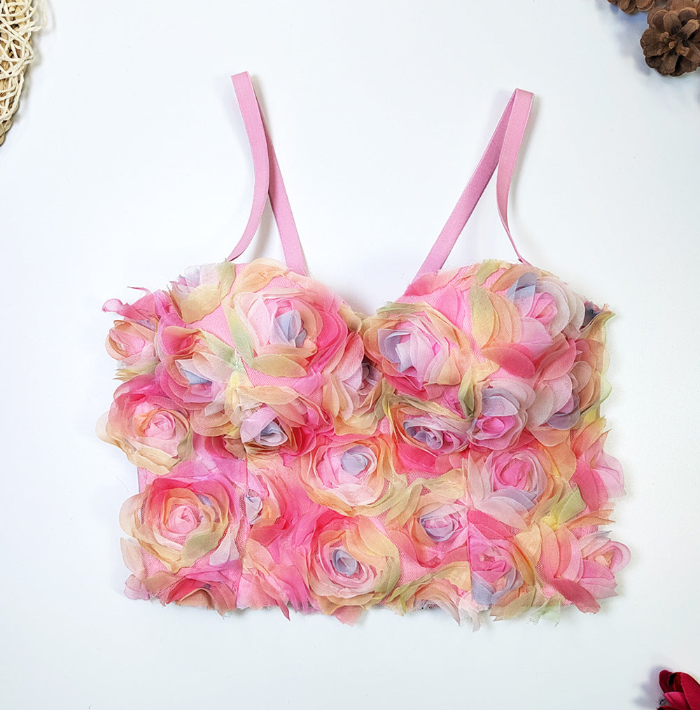 Women's Floral Tube Top